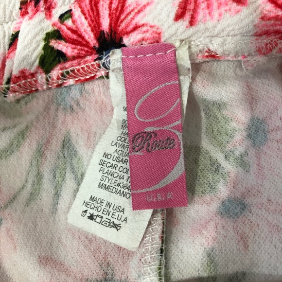 Route 3 Pink Floral Sleeveless Fit & Flare Dress - Picture 8 of 8